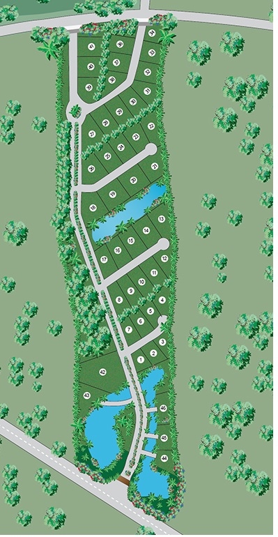 Map of Villa Park Villas Section